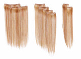 16" 8PC Straight Hair Extensions Kit