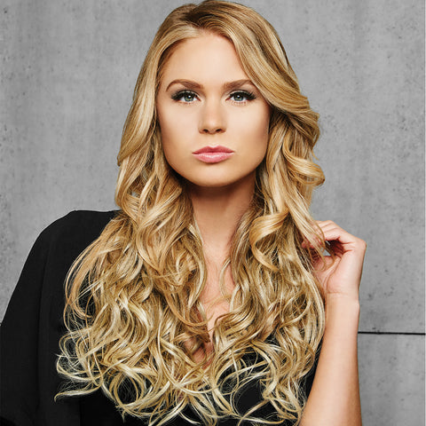 1PC 22" CURLY CLIP-IN HAIR  EXTENSIONS