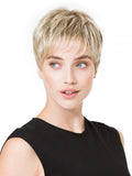 Color Champagne Rooted = Dark with Platinum Blonde | Ginger Mono by Ellen Wille