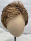 NOELLE MONO by ELLEN WILLE in MOCCA ROOTED | Medium Brown, Light Brown, and Light Auburn Blend with Dark Roots